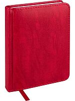Ежедневник н/д А6 128л. Проф-Пресс кож.зам. "Everyday Chronicles-red" 128-5037 красный