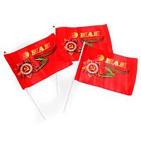 Флаг "День победы" 16*24 Р23871-9 Тфл2 (Р22576)