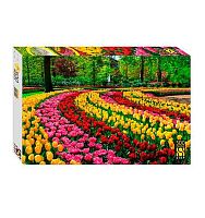 Пазлы  500 Степ Пазл "Парк тюльпанов, Нидерланды" 91020