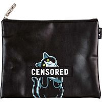 Папка д/тетрадей А5 deVENTE "Censored" 8053533 антиванд.кож.зам.,на молн.,аппл.