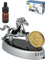 Ароматизатор д/авто Миленд "Символ года 2026.Серебряный конь" АТ-2420 цитрус,12,5*8см