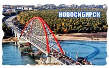 Магнит дерево АПИЛКА "Бугринский мост" Н 07