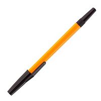 Ручка шар. Союз РШ СН1 049 02  чёрная, оранжевый корпус
