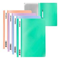 Скоросшиватель пластиковый А4 EK "Matt Pastel Bloom" 61129 асс.,180мкм