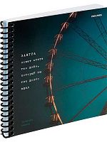 Записная книжка А6  80л. Проф-Пресс спираль "Колесо обозрения" 80-3703