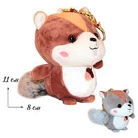 Брелок-подвес сувенирный "Бурундучок" 11см Ткбр1566-4