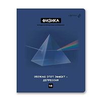 Тетрадь предм. 48л. SVETOCH "Мраксимализм-Физика" Т274 (01781) справ.инф. (клетка)