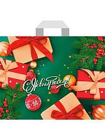 Пакет петл. Миленд 58*50см "Новогодние подарки" НФ-00047557  65мкм
