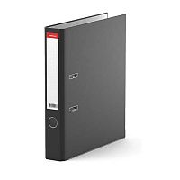 Регистратор 50мм EK А4 "Standard" 257 чёрный,карт.,б/в,тисн.песок