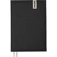 Еженедельник настол. 2026г. А4  64л. deVENTE кож.зам. "Vertical" 2236603 чёрный,бел.бум.,поролон