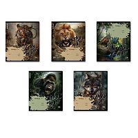 Тетрадь 24л. (клетка) EK "Дикий нрав" 63277 асс.