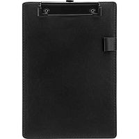 Клипборд А4 deVENTE 3034510 чёрный,картон толщина 2,5мм,кож.зам.,петля д/ручки