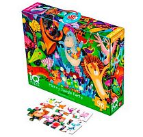 Пазл с развивающей игрой IQ  96эл. АЙРИС "Весёлая вечеринка в джунглях" 29717 (5+)