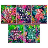 Тетрадь 48л. (клетка) КанцБиз "Ботаника" 13084/5 уф-лак,асс.