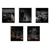 Тетрадь 48л. (клетка) EK "Urban Lights" 63310 глянц.лам.,асс.