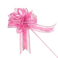 Бант-Шар 64мм КОКОС 242715 розовый