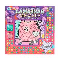 Мозаика алмазная MULTIART "Котики-пушинки" AM15X15-129743PUSH 15*15см,к/к