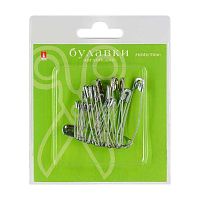 Булавки английские АЛЬТ Hobby Time 2-681/01 серебро,метал.,размер 0-4 (20шт)