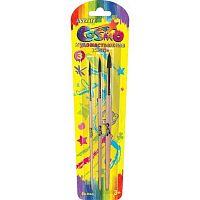 Набор кистей  3шт. deVENTE (белка №1, 3, 6) "Cosmo"  8072310 блистер