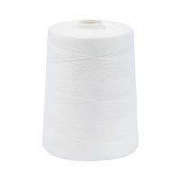 Нить прошивная ПНК (полиэфир штапельный) 1000м 210 ЛШ белый