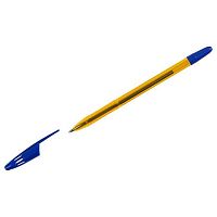Ручка шар. СТАММ "555" РШ-30406 синяя,0,7мм,тонир.оранж.