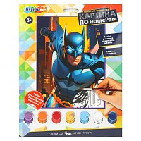 Картина по номерам MULTIART "Ночной герой" 17*23см CANV17X23-130381
