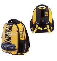 Ранец ХАТ Ergonomic mini "Вlack car" 86049 EVA,светоотр.,1отд.,2карм.,1потайн.карм.,35*27*15см 