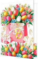 0.2-01-8407 Открытка 8 Марта! (рельеф,фольга) (МО)