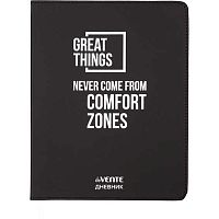 Дневник 1-11кл. deVENTE интегр.обл. "Great things" 2021631 кож.зам.,бел.бум.,шелкогр.