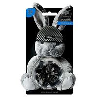 Зажим для бумаг ФЕНИКС 25мм "Зайка в шапочке" 71497 чёрный,металл,блистер