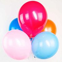 Шары возд. Микрос 10" Пастель ассорти Ч54491