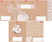 Тетрадь 18л. (линейка) ХАТ "Нежность" скругл.углы,асс.