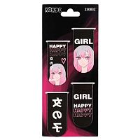 Закладки магнитные КОКОС "Happy Anime" (4шт) 230832 25*55