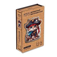 Пазл дерев. 155эл. ФРЕЯ "Кот-пират" PZLF-008 фигурн.