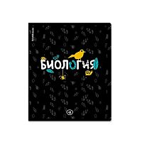 Тетрадь предм. 48л. EK "Inscription-Биология" 60664 твин-лак (клетка)