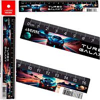 Линейка 16см deVENTE "Turbo Galaxy" 5091602 пластик.
