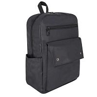 Рюкзак КОКОС 250464 чёрный,полиэстер,1отд.,эргоном.спинка,42*30*14см