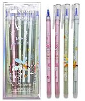 Ручка гелевая "Пиши-Стирай" INTELLIGENT "Dog" DM-11 синяя,0,38мм,асс.