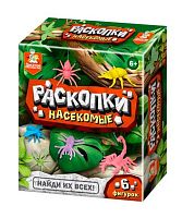 Игра настольная Десятое королевство Раскопки "Насекомые" (6 насекомых) 05864