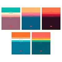 Тетрадь 40л. (линейка) ХАТ "Colors" лам.soft-touch,асс.