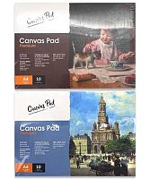 Скетчбук А4  10л. INTELLIGENT "Для акрила и масляных красок" DL-314 холст,хлопок,280гр/м2