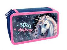 Пенал 3отд. 190*115 ОНИКС ПКК-12-5 "Звёздный единорог" (87867) л/т