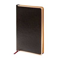 Ежедневник н/д А5 136л. BV кож.зам. "Chelsea" 3-517/05 серый,золот.срез,линейка,беж.бум.