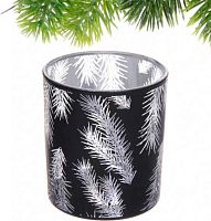 Подсвечник "Волшебная ветвь" 201-3803 чёрный,7*7,8см