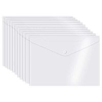 Папка-конверт на кнопке А4 deVENTE 3079570 прозр.,300мкм