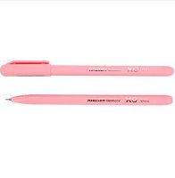 Ручка гелевая HAUSER "ХО Gel" H6217G красная,мат.корп.