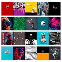 Тетрадь 96л. (клетка) BG "Super Mix-20" 62740 асс.