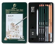 Набор д/скетчинга INTELLIGENT Giorgione DJ-31 (10предм.) метал/к