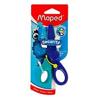 Ножницы детск. 12см MAPED "KidiPulse" 472110 безопасные с лезвия из стекловолокна,блистер