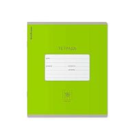 Тетрадь 18л. (клетка) EK "Классика Bright зелёная" 46480 обл.мел.карт.